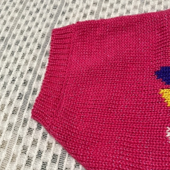 Vintage 80s Jaclyn Smith Knit Pink Sweater - Picture 5 of 16